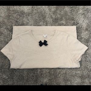 J.Crew Sweater Blouse with Bow